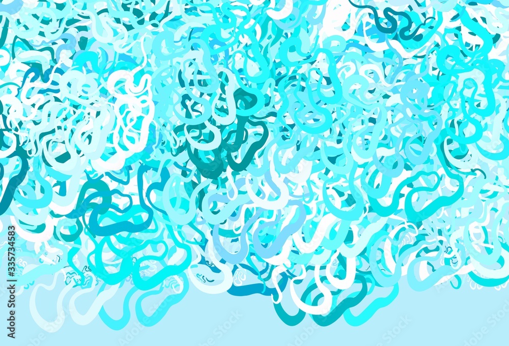 Light Pink, Blue vector template with bent lines. Light Pink, Blue vector template with bent lines.