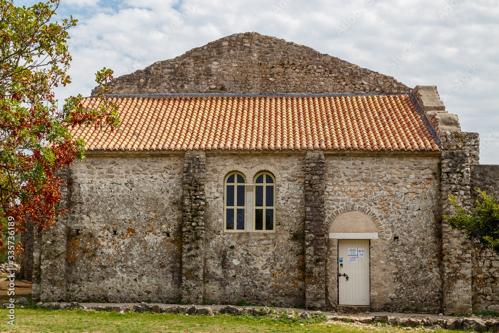 Ruins of the ancient Fulfinum town on Krk island, Croatia Ruins of the ancient Fulfinum town on Krk island, Croatia