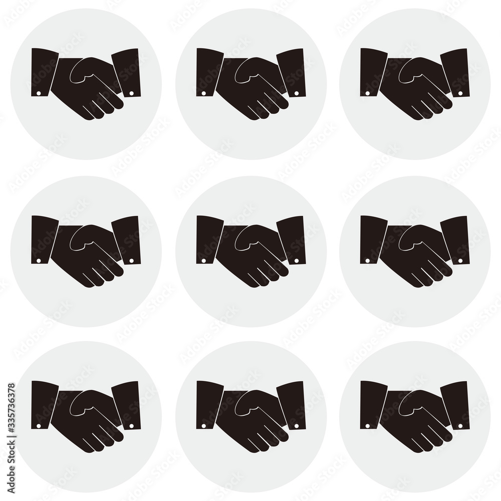 handshake vector icon symbol illustration handshake vector icon symbol illustration