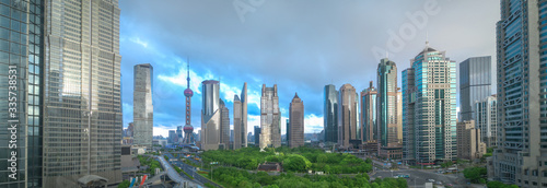 Shanghai City Panorama View photo