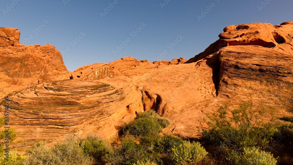 Amazing Valley of Fire in the Nevada desert