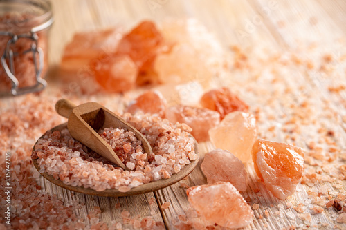 Himalayan pink rock salt