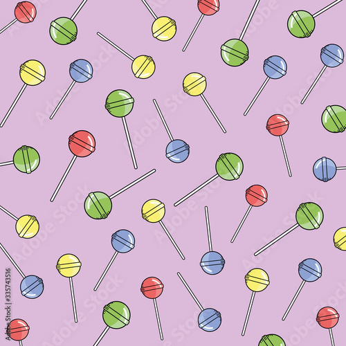 TEXTURA PATRÓN PIRULETAS PALETAS
