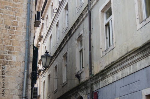 narrow street in the old town