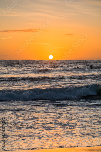 Sunrise Seascape at the Beach