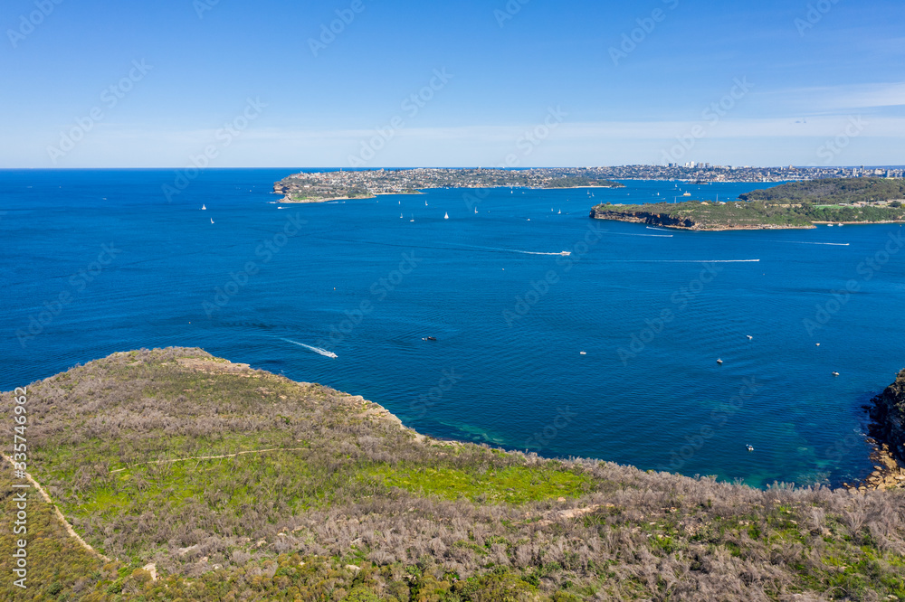 Aerial view on famous South Head, Sydney, Australia.
