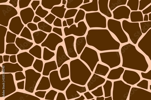 giraffe skin texture