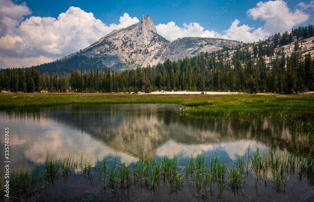 Beautiful view of mountains, Yosemite National Park
