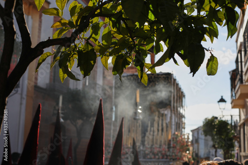 Procesión bajo un Naranjo photo