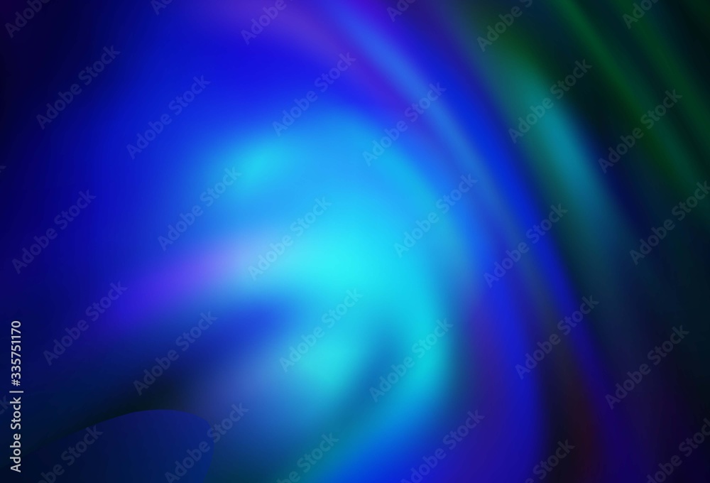 Dark BLUE vector abstract blurred layout. Dark BLUE vector abstract blurred layout.