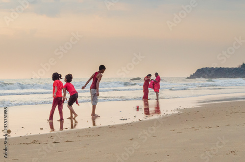 Photography Fishermen going to fishing from the shores of Mamallapuram aka Mahabalipuram in