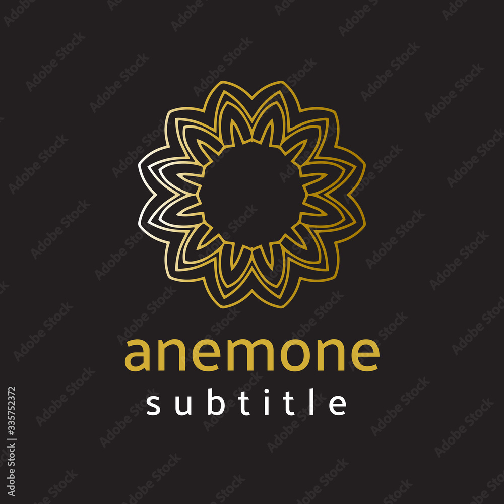 Fototapeta premium logo ornament with premium design