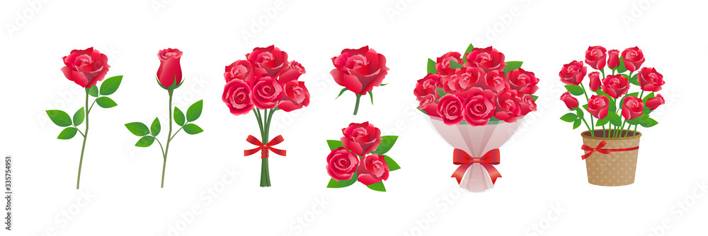 ばら 花 花束 バラ 植物 ベクター イラスト ブーケ セット Stock Vector Adobe Stock ばら 花 花束 バラ 植物 ベクター イラスト ブーケ セット Stock Vector Adobe Stock
