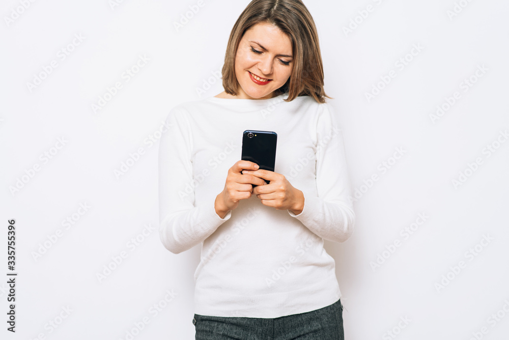 Woman with smartphone Woman with smartphone