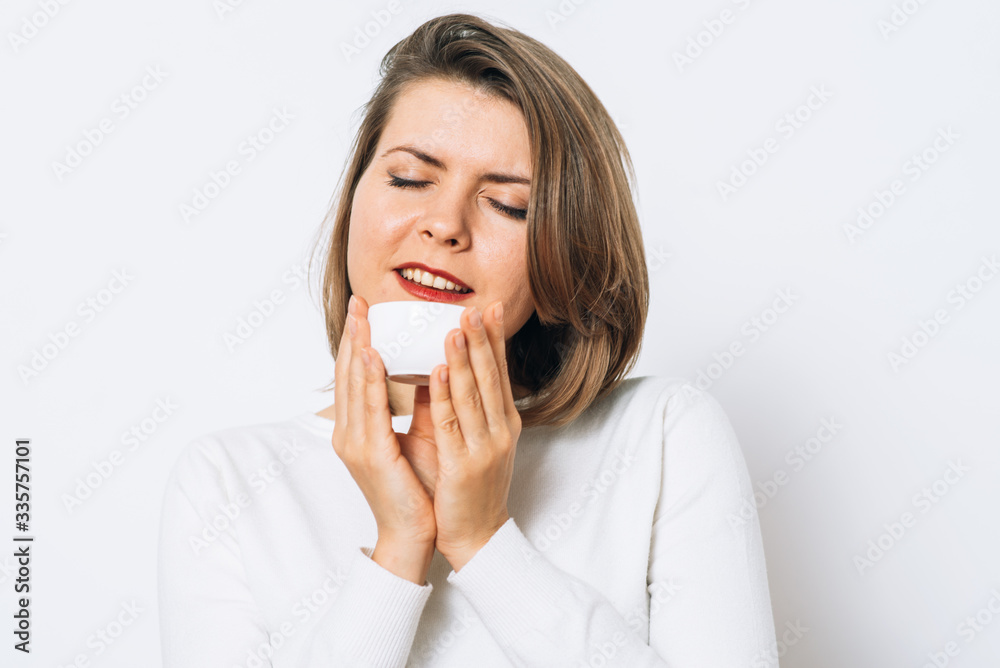 Woman with cup Woman with cup
