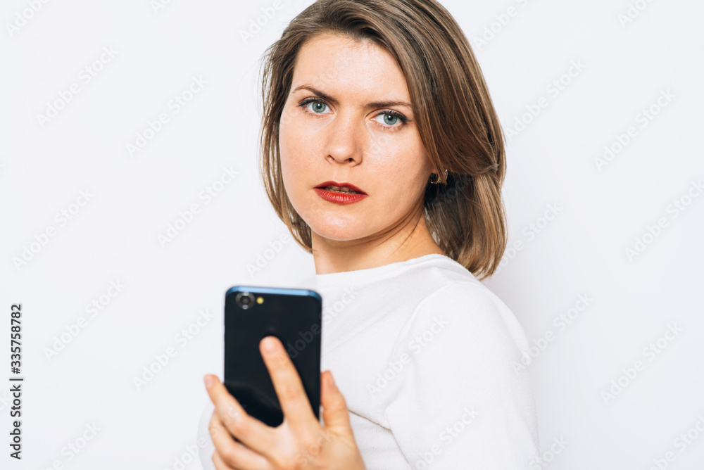 Woman with smartphone Woman with smartphone