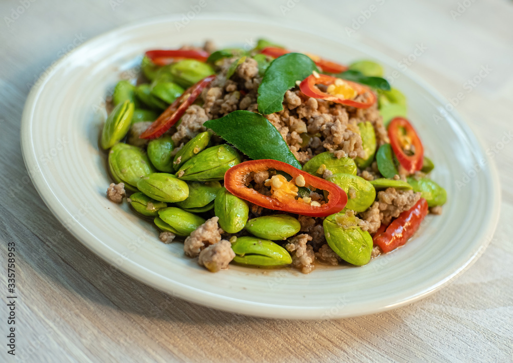 fried pork Thai southern food style fried pork Thai southern food style