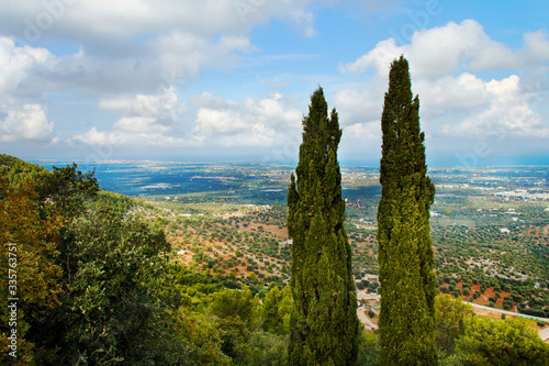 Typical scenery in the Itria Valley