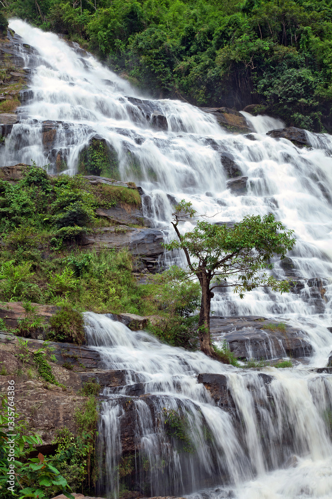 Mae Ya Waterfall, Doi Inthanon National Park, Thailand. Mae Ya Waterfall, Doi Inthanon National Park, Thailand.