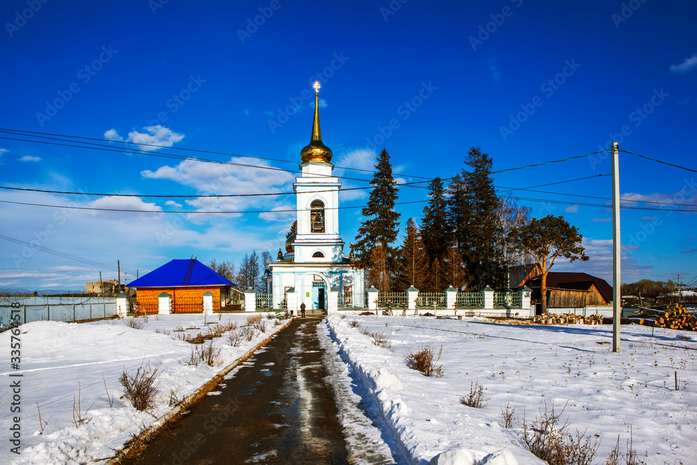 Church of Peter and Paul. City Talitsa, Sverdlovsk region. Russia