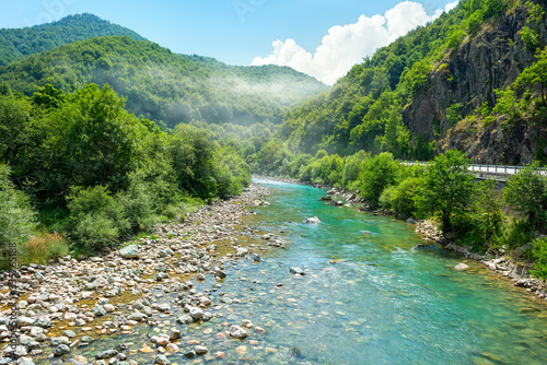 Mountains and the Tara river