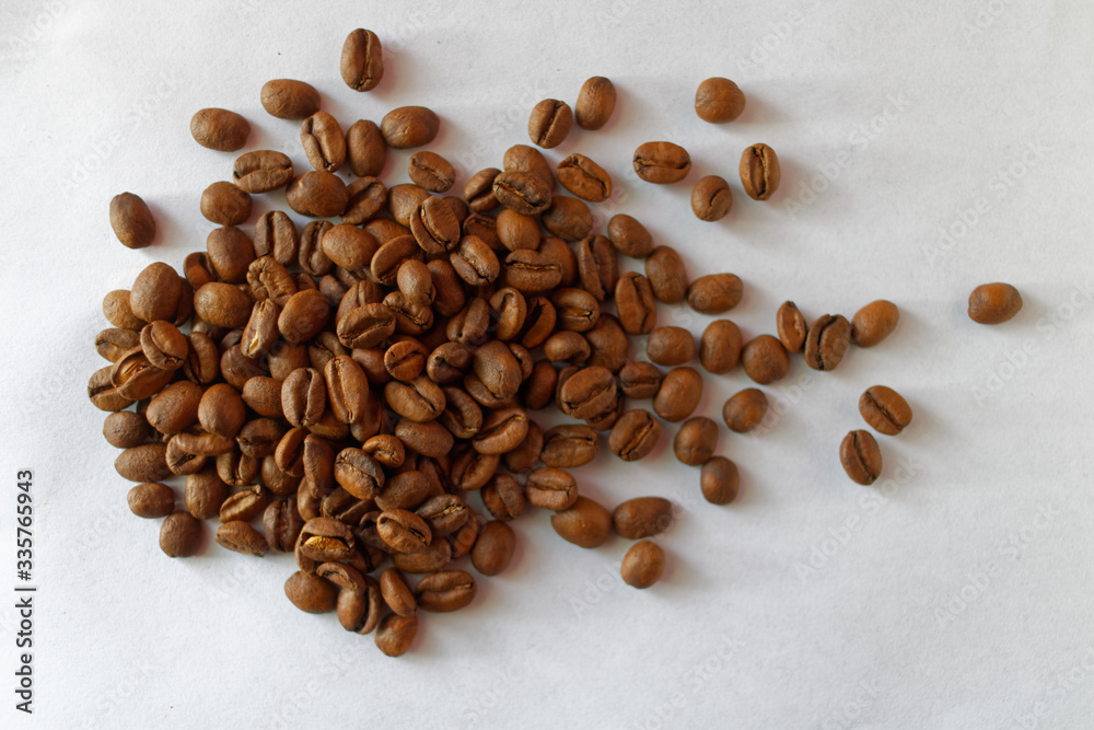 Obraz premium Ziarna kawy kolumbijskiej typu 