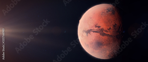 Mars 10K 3d render