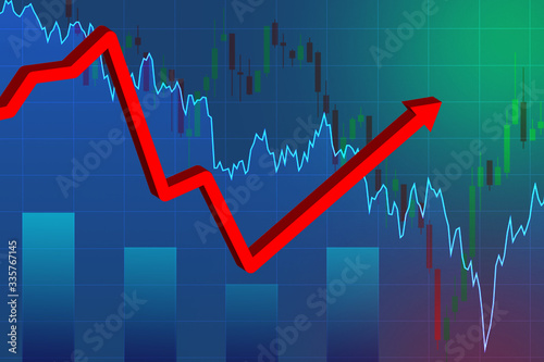 Growing charts symbolize a ...