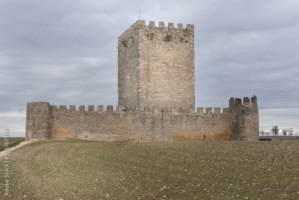 Castle of Tiedra, Valladolid province, Spain