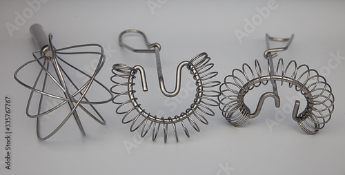 three different beaters with different functions