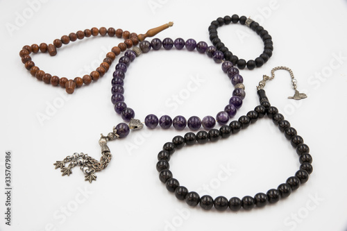 rosaries made of traditional turkish stone