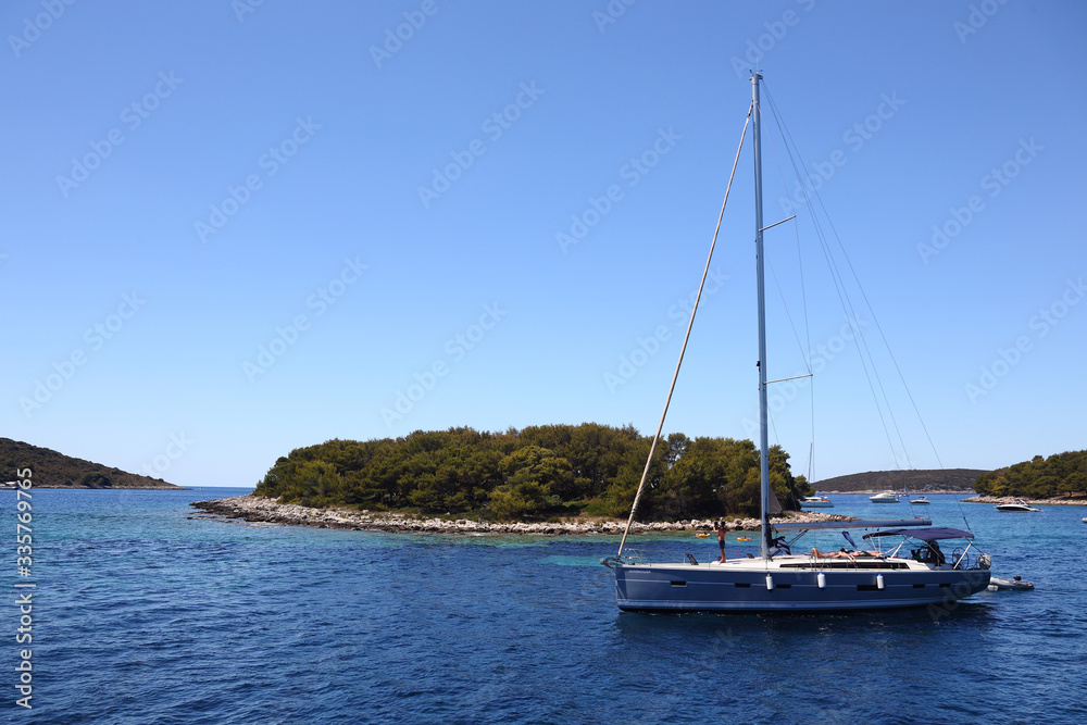 Landscapes of islands in Croatia Landscapes of islands in Croatia