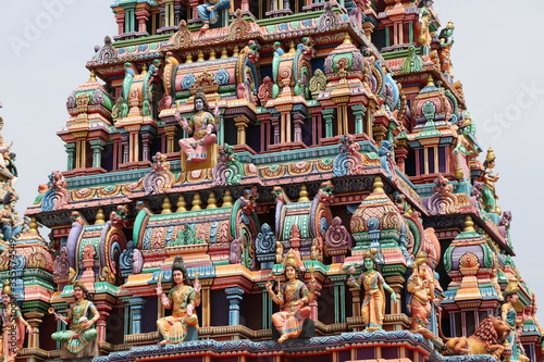 Obraz na płótnie Temple Hindou Trincomalee Sri Lanka w salonie