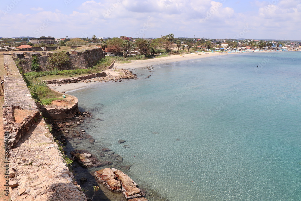 Fort Frederick Plage Trincomalee Sri Lanka