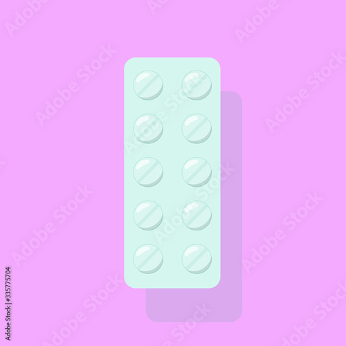 Tablets medicine pharmacy vector 