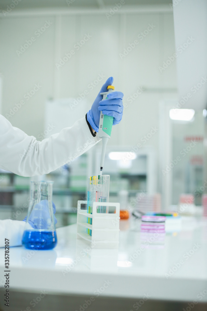 scientist working in laboratory scientist working in laboratory