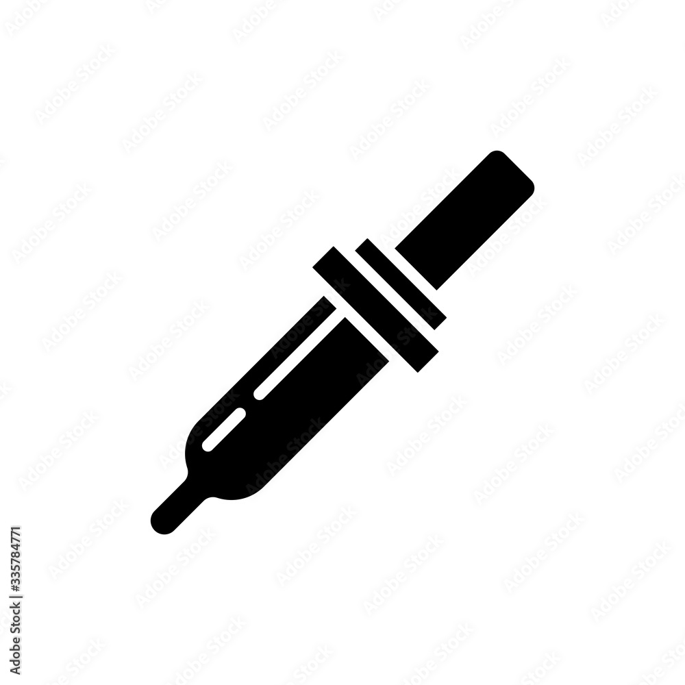 Dropper icon vector template Dropper icon vector template