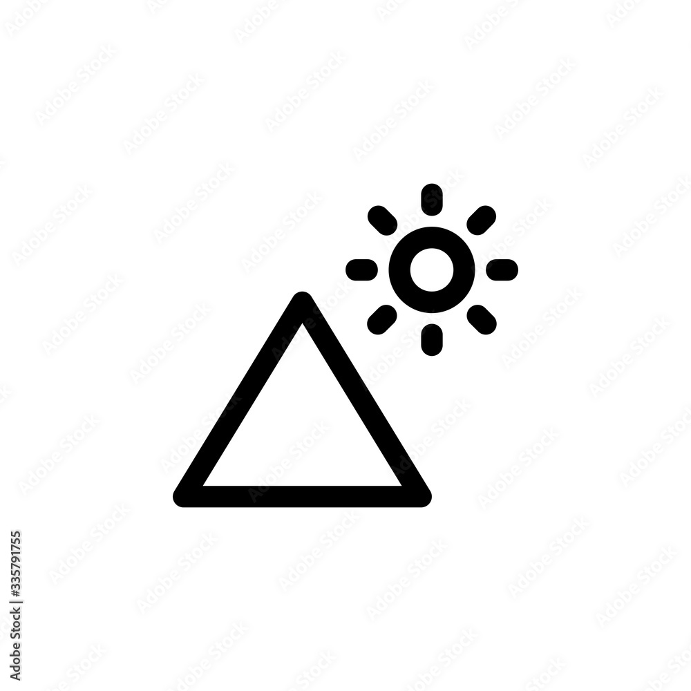Great Pyramid of Giza Egypt Landmark Outline Icon Vector Illustration
Great Pyramid of Giza Egypt Landmark Outline Icon Vector Illustration