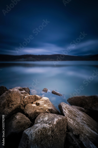 Lake view. Amazing images taken with long exposure.