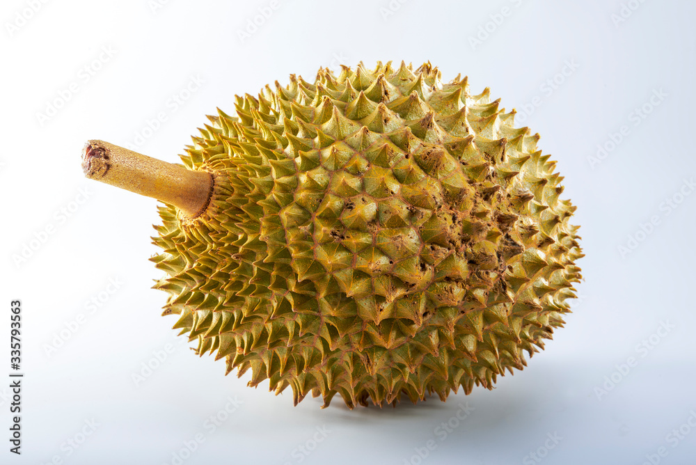 Close-up of a ripe durian Close-up of a ripe durian
