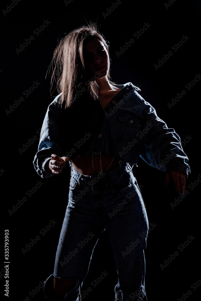 Fototapeta premium Beautiful female model