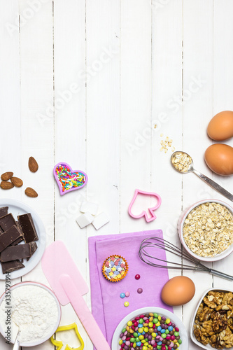 Baking or cooking background