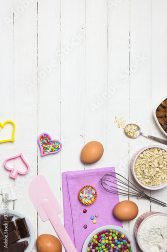 Baking or cooking background