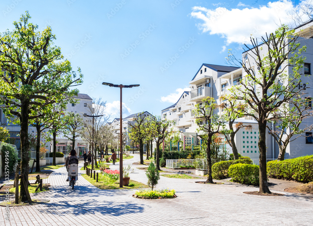 Naklejka premium 住まい・暮らし・街 イメージ