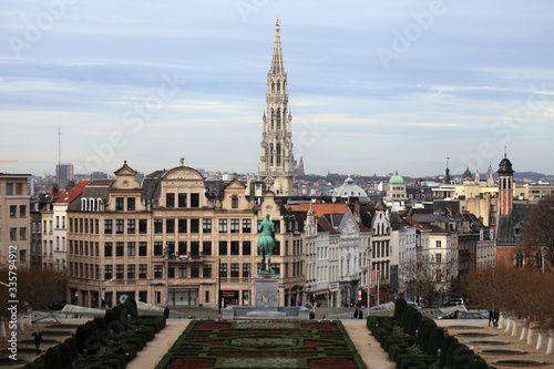 view of Christmas Brussels, Belgium © nikidel