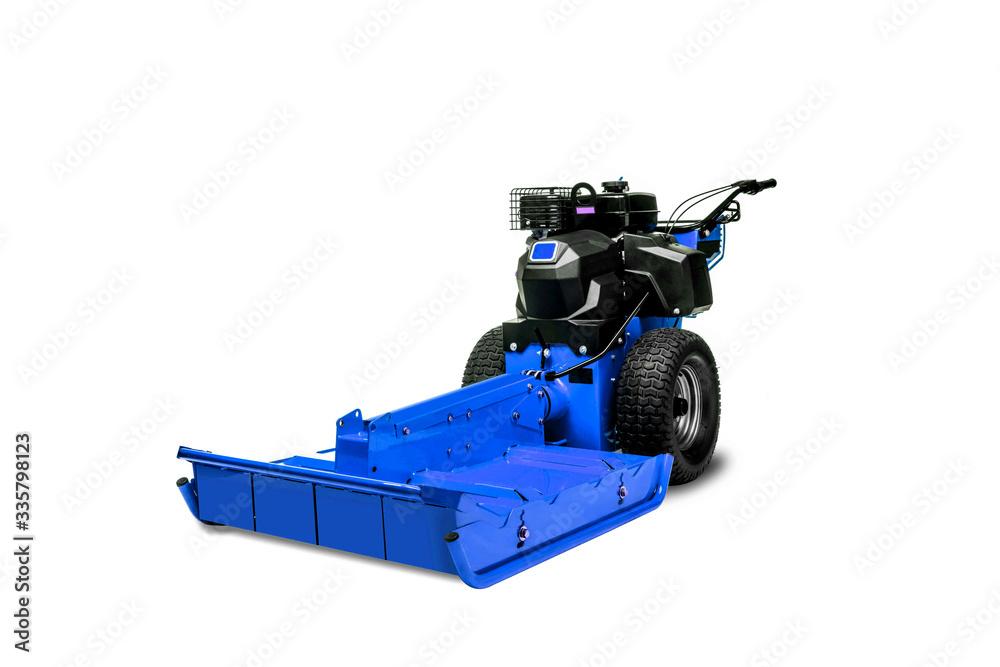 heavy duty grass cutter on white background heavy duty grass cutter on white background