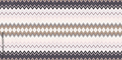 chevron zigzag pattern back...