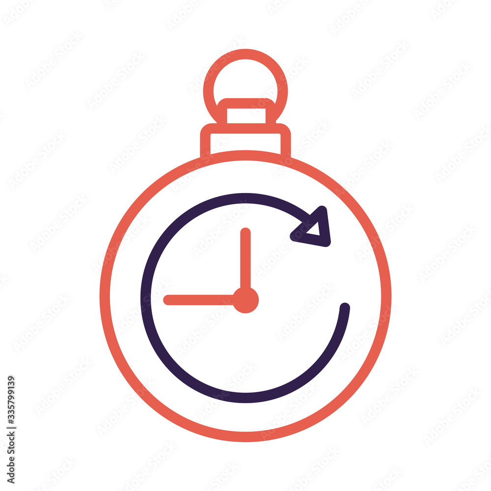 timer chronometer counter line style timer chronometer counter line style