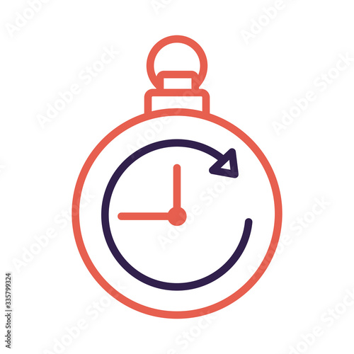 timer chronometer counter line style