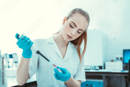 Corona virus, 2019-nCoV OR COVID-19. New Coronavirus. Doctor gets ready to fight coronavirus outbreak, searching for vaccine and medicine. Health care and medical concept